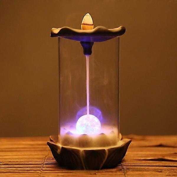 Handmade Ceramic Incense Holder, Backflow Incense Burner with