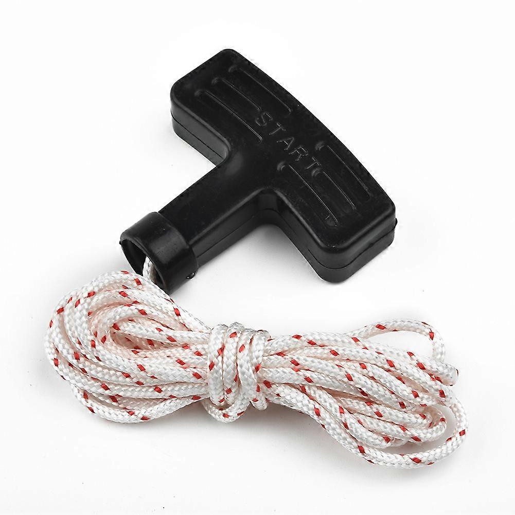1PC 2.5M 3mm 尼龙绳索启动器，带通用手柄，绳索旋钮割草机适用于电锯割草机 S 电动工具