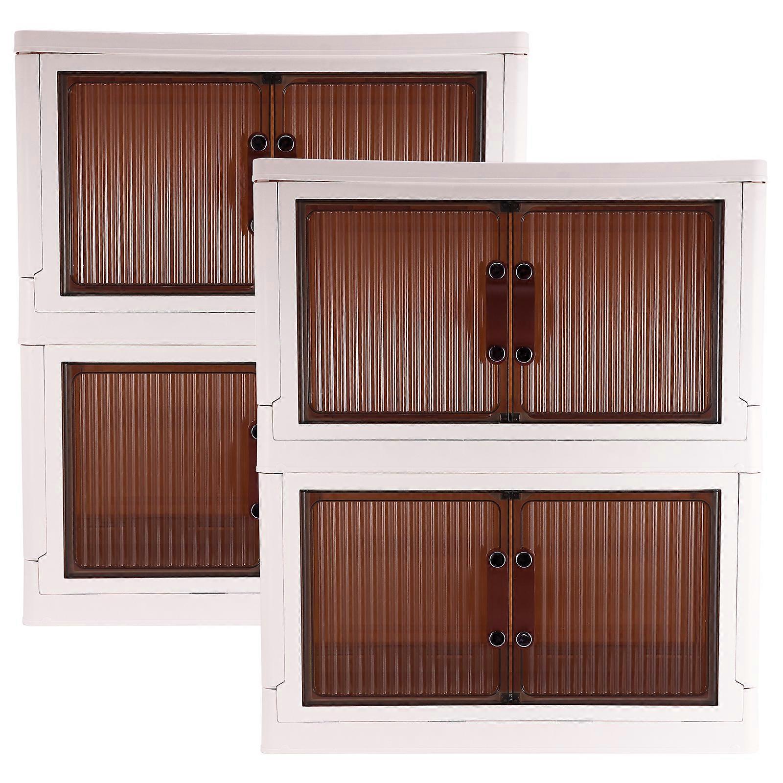 4PCS Foldable Home Storage Box