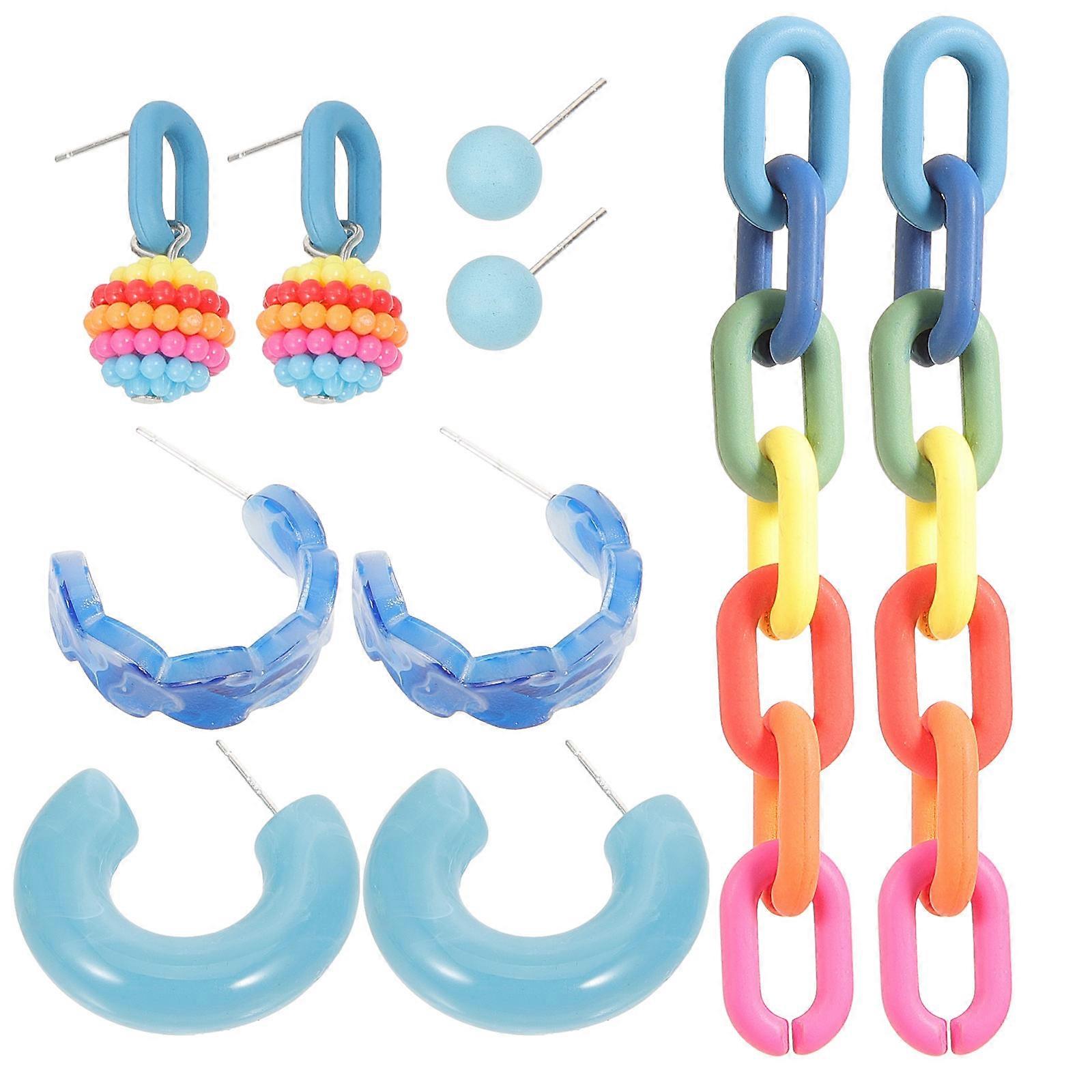 Eye-catching Large Earrings Suitable for Concerts Festivals and Special Occasions