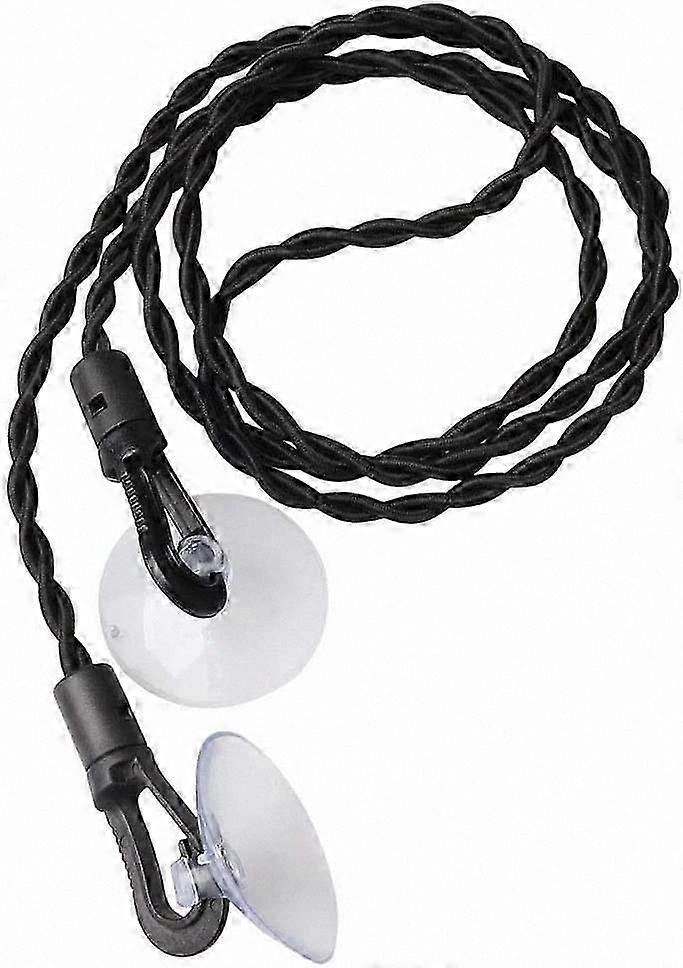 Portable Clothes Drying Line with Hooks and Suction Cups for Camping, Travel, and Outdoor Laundry Needs