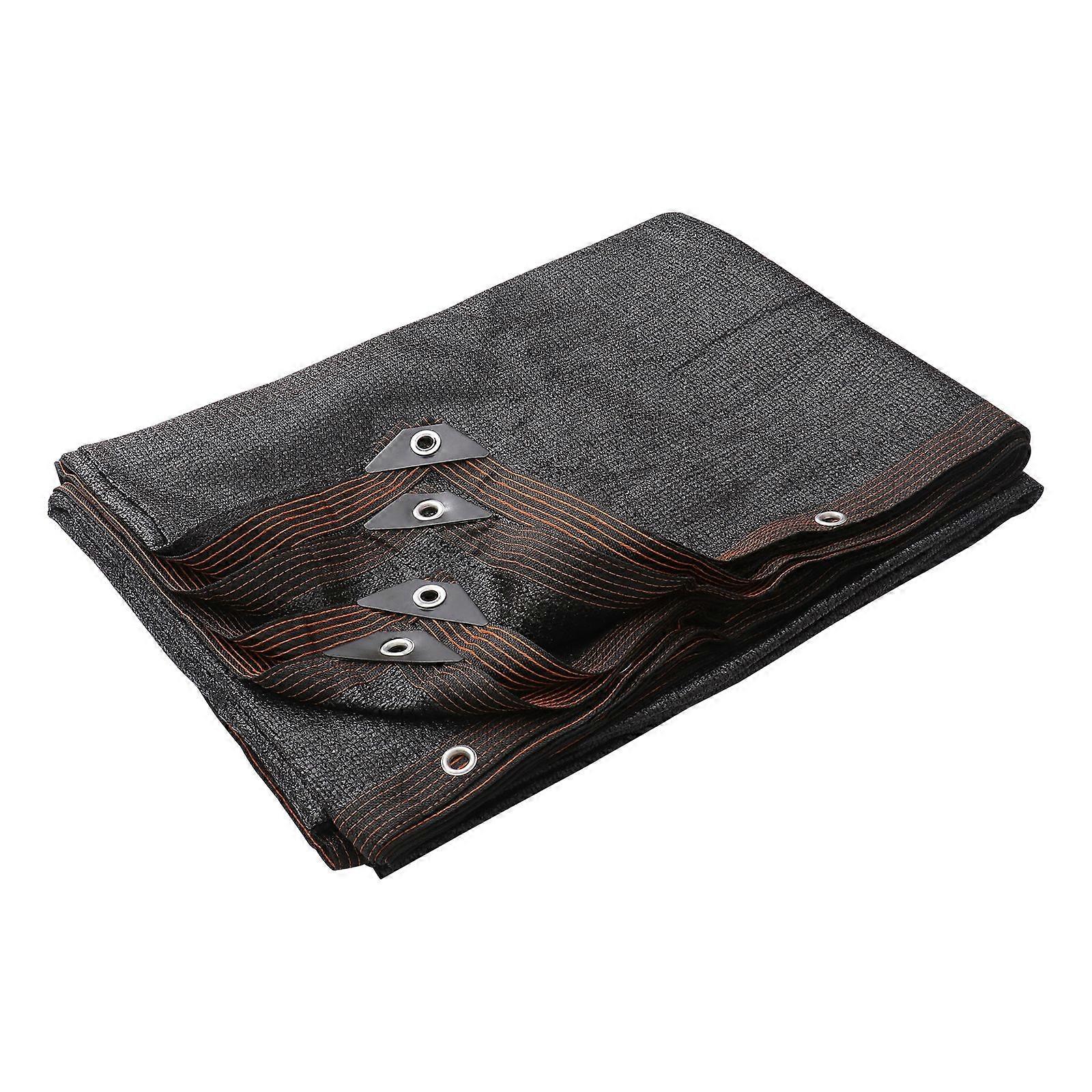 Sun Shade Tarp 1Pc Black Sunscreen Net For Poultry House Outdoor Use 500x200cm Air Permeable Shading