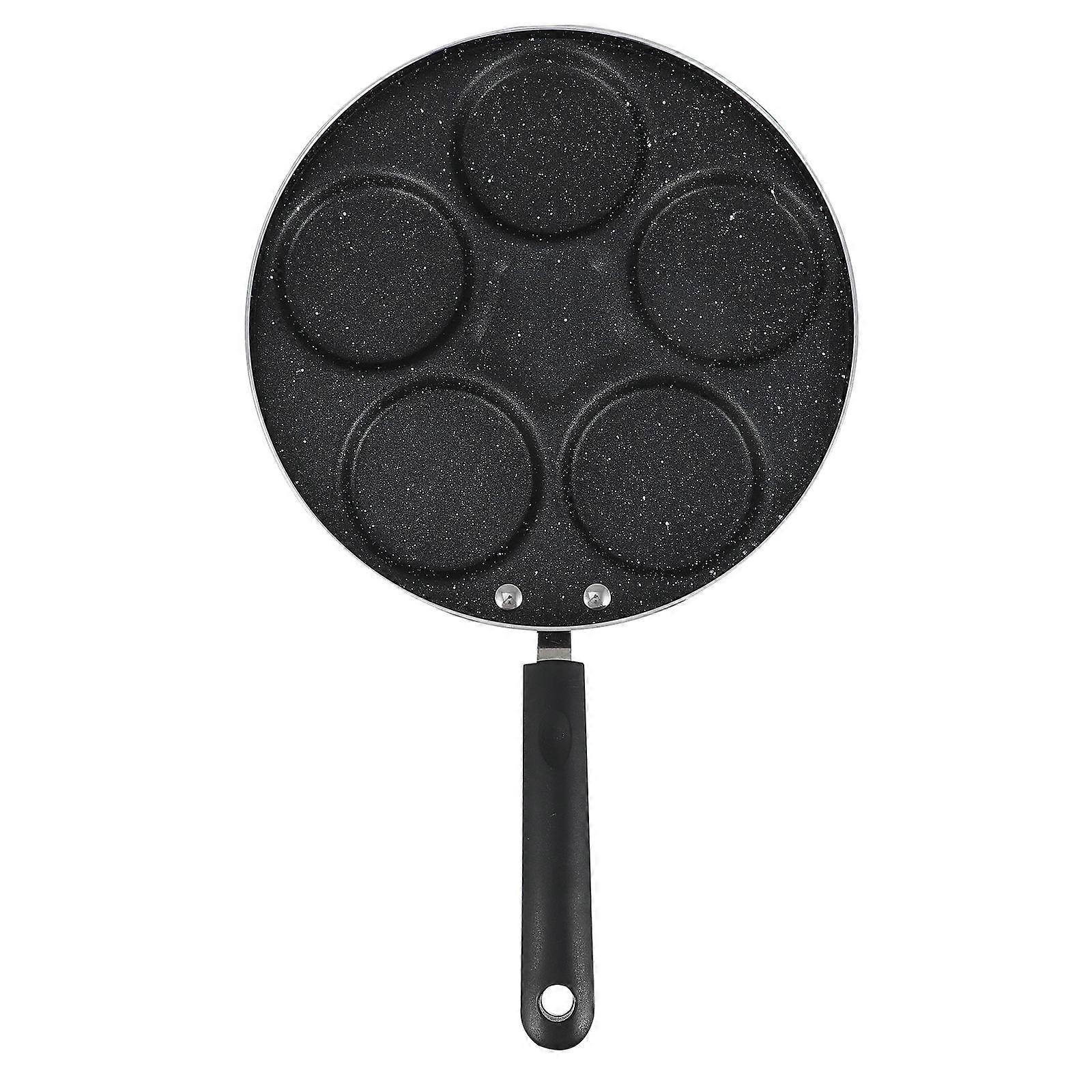 6-Grid Egg Frying Pan 1Pcs Suitable For Households And Chefs Featuring Non-Stick Coating And Rivet Reinforcement For Durability