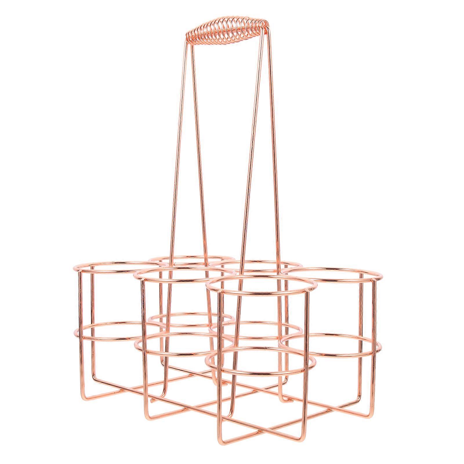 Handheld Beer Holder Carrier for Storage Portable Beer Bottles Organizer