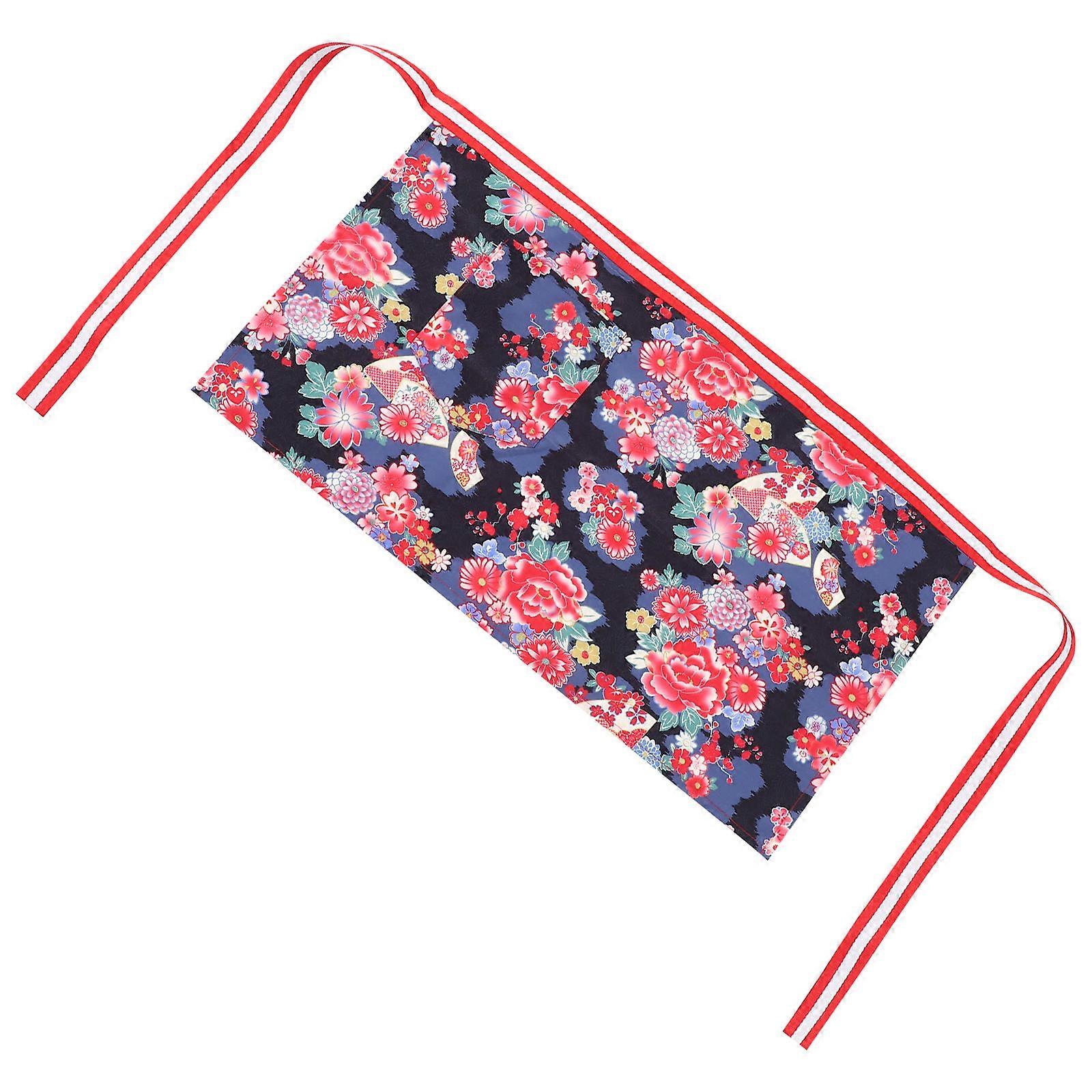 Japanese Style Lightweight Half Apron for Cooking – Easy Clean, Protective Design for Home and Professional Kitchens, Sushi Making