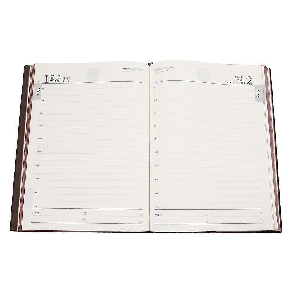 Notebook Planner For Home Use Appointment Tracking A5 Blue 1Pack
