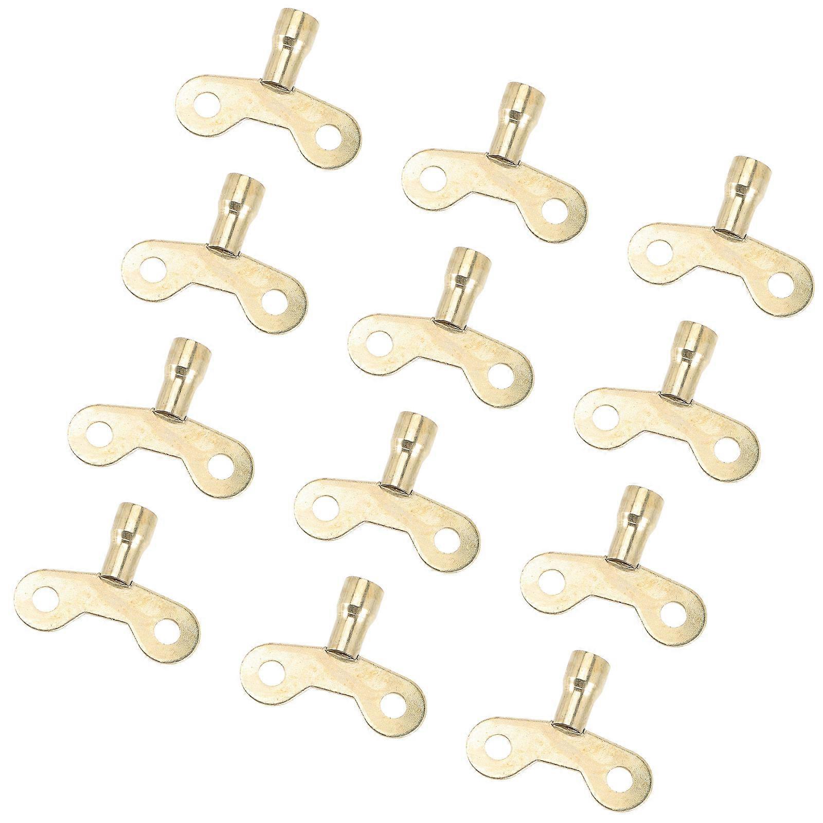 Radiator Valve Key Kit 25Pcs For Plumbing Tools Outdoor Maintenance Featuring 4.4X3.5CM Square Socket