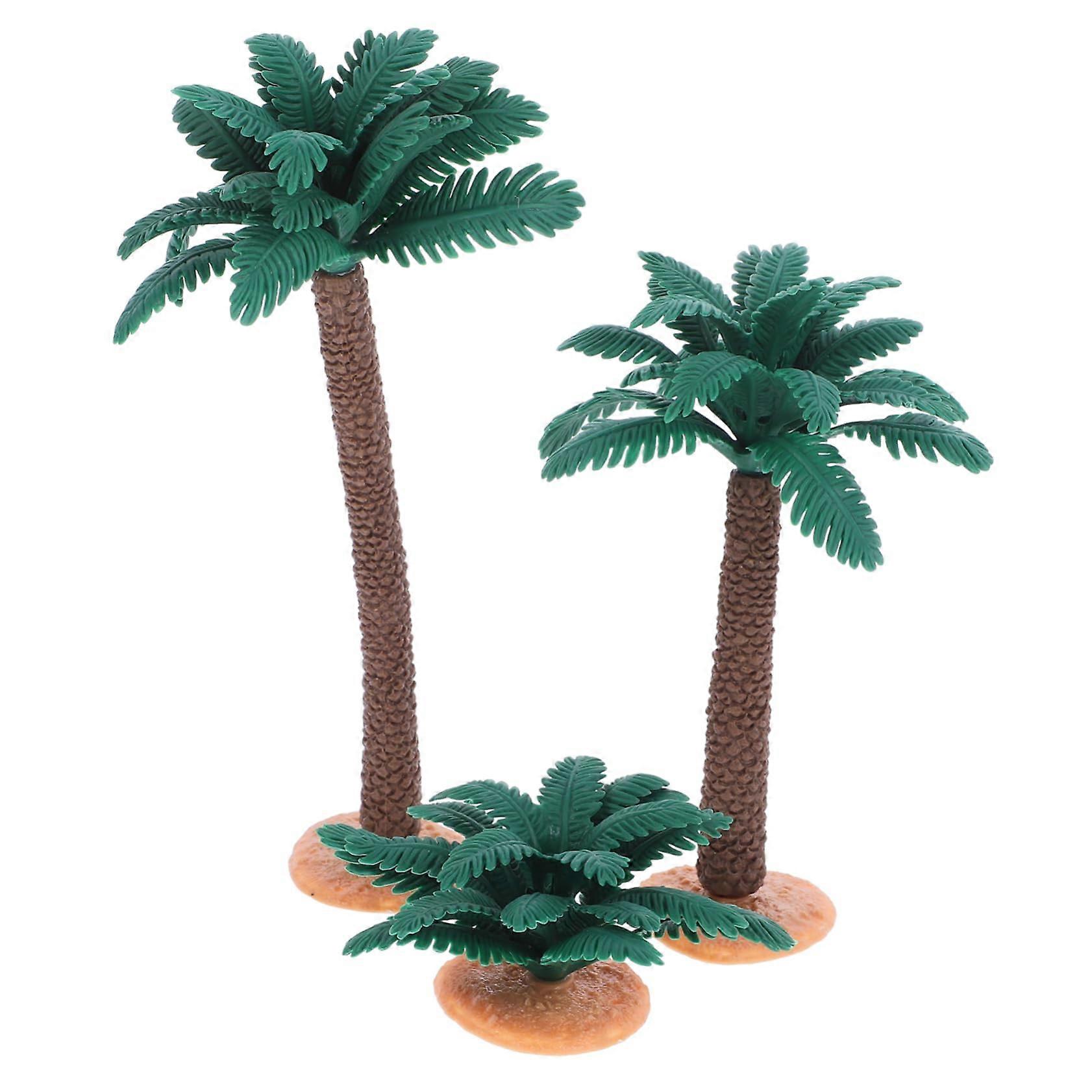 3piece modular simulation tree model for miniature landscapes, attractive desktop display
