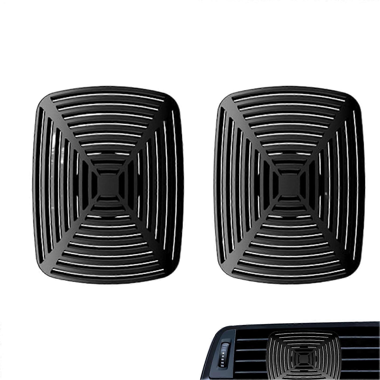 Vent Deflectors for Car - Detachable Air Vent Wind Baffle, Adjustable Anti-Blow Shield for Vehicle Interior Comfort, 2-Pack