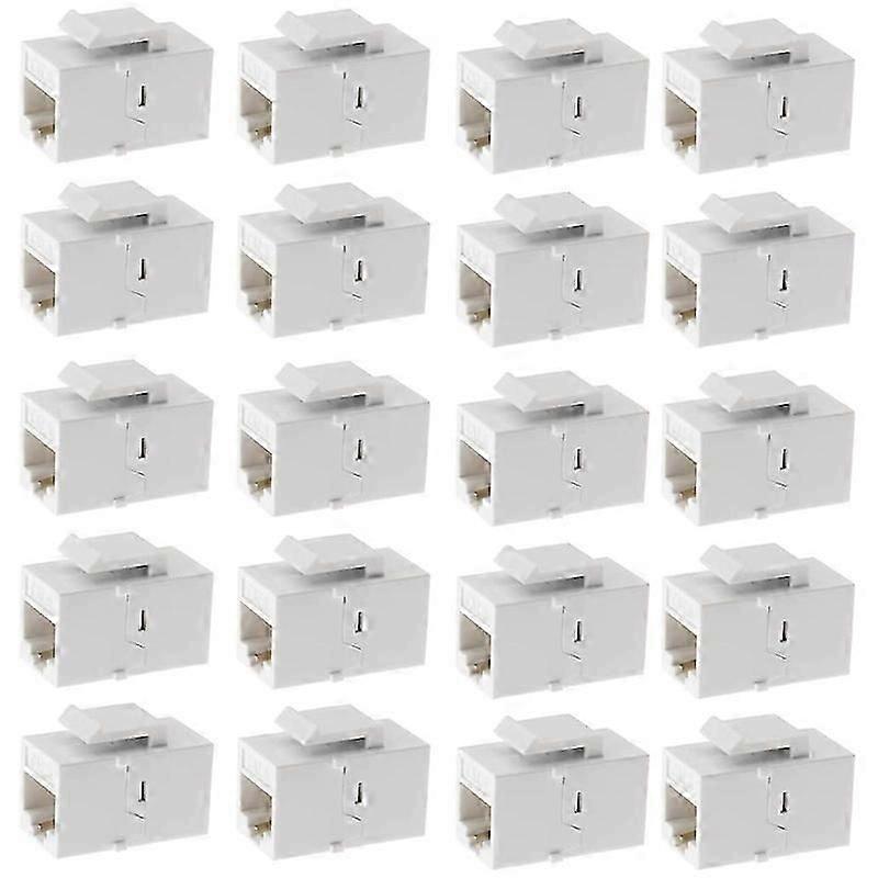 Ethernet Coupler, 20Pack Cat6 RJ45 Jack Inline Female Connectors