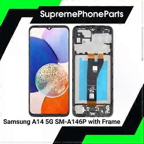For Samsung A14 5G SM-A146P Replacement LCD Screen Digitizer With Frame