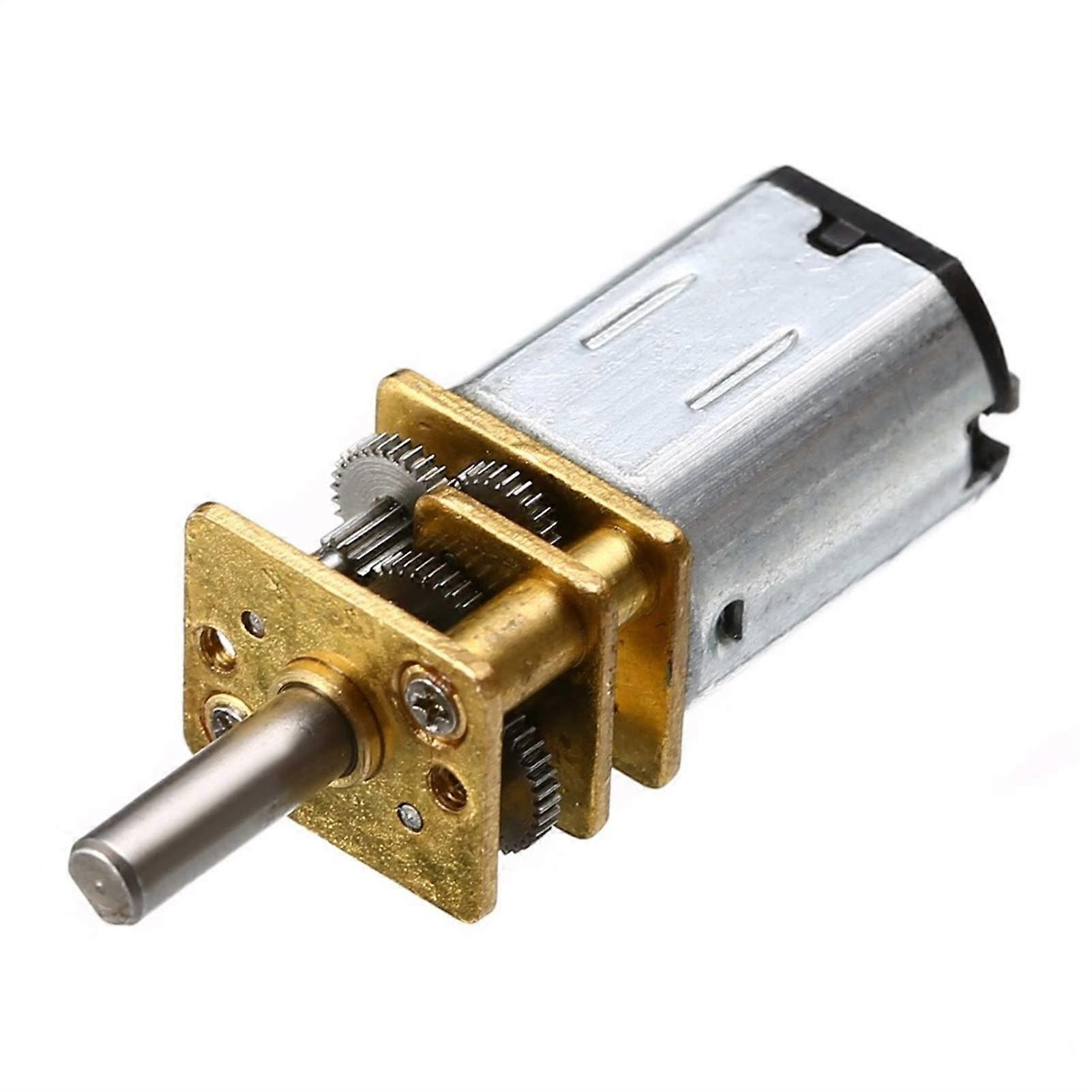 WJN Motor N20 DC 6V 30RPM Micro Gear Motor with Metal Gear Wheel, 36mm Length, High Torque for Robotics