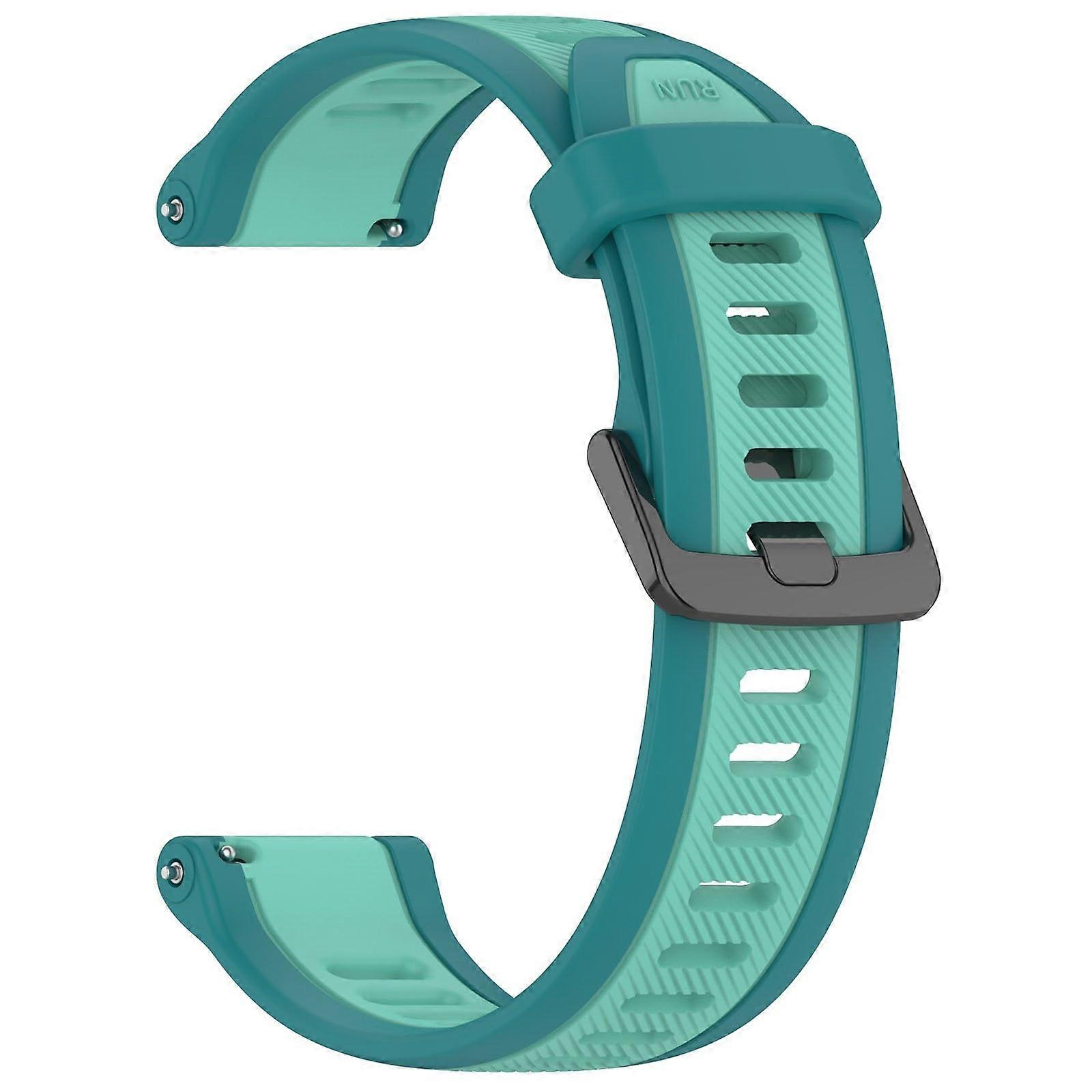 Replacement Bands 20 mm Compatible with Garmin Forerunner 165, Adjustable Silicone Strap