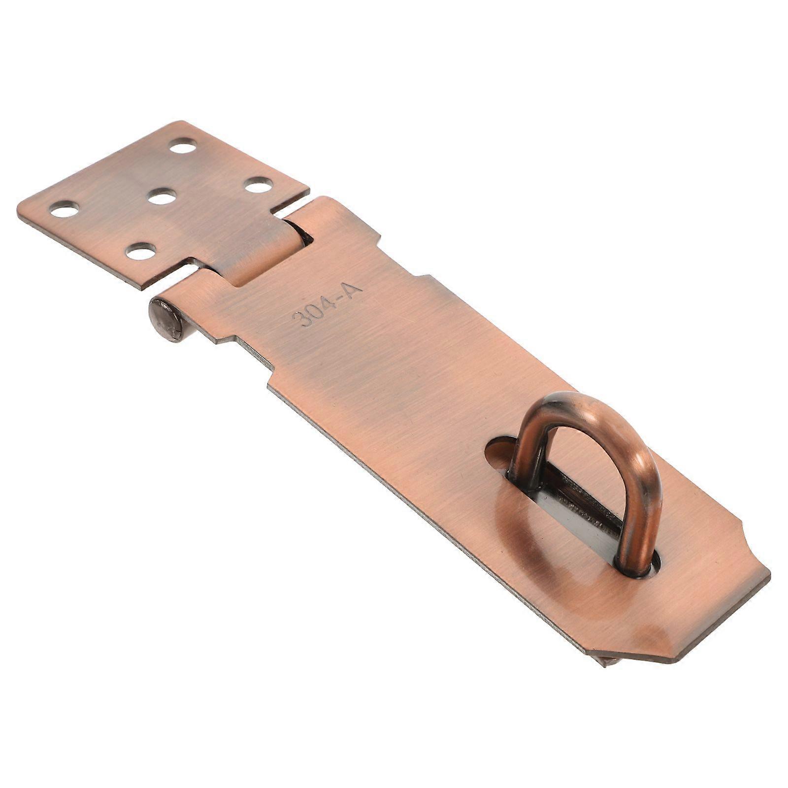 Gate Lock Hasp Secure Latch Safe Locking Hasp Heavy Duty Nerezová ocel Hasp Lock pro dveře kůlny pro venkovní i vnitřní použití