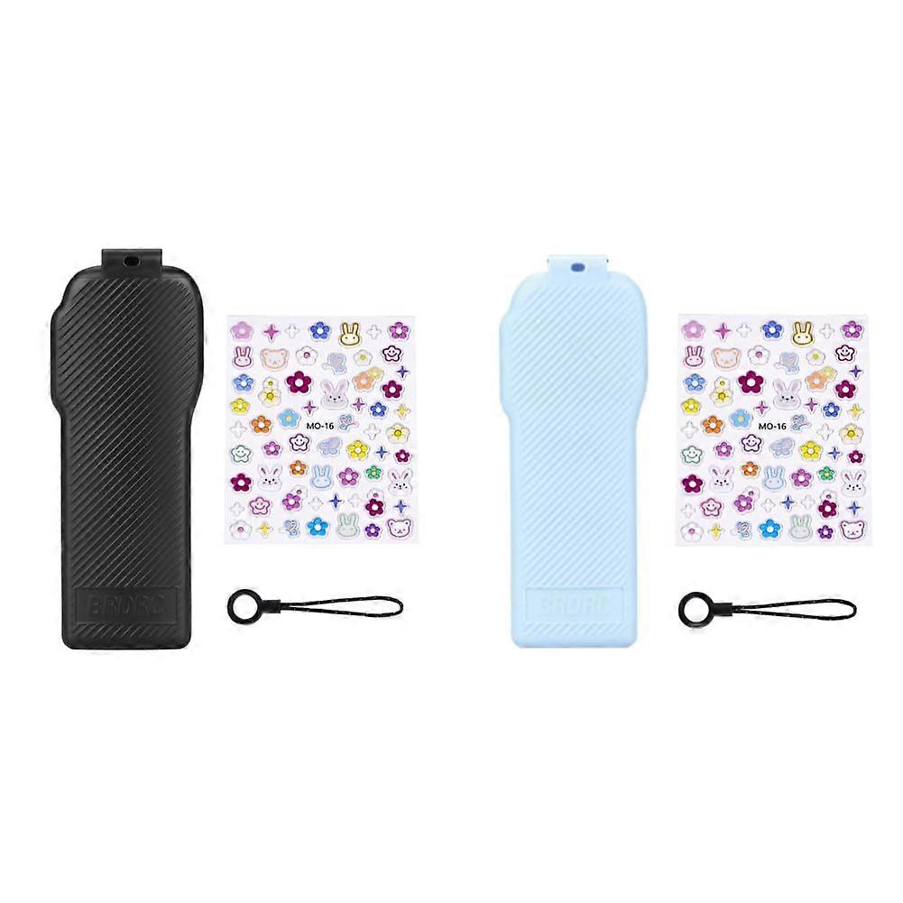 DJI Osmo Pocket 3 AntiCollision Case with Camera Lens Protector BlackBlue