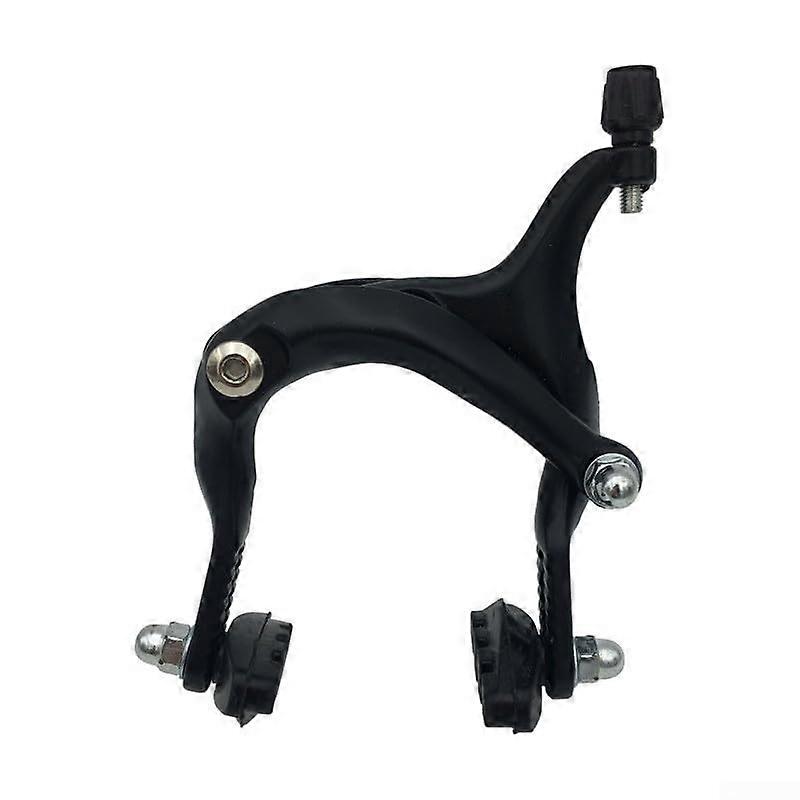 Performance Bicycle C Caliper Brake Set Polished Finish, Ideal for Various Bicycles (BlackRear)