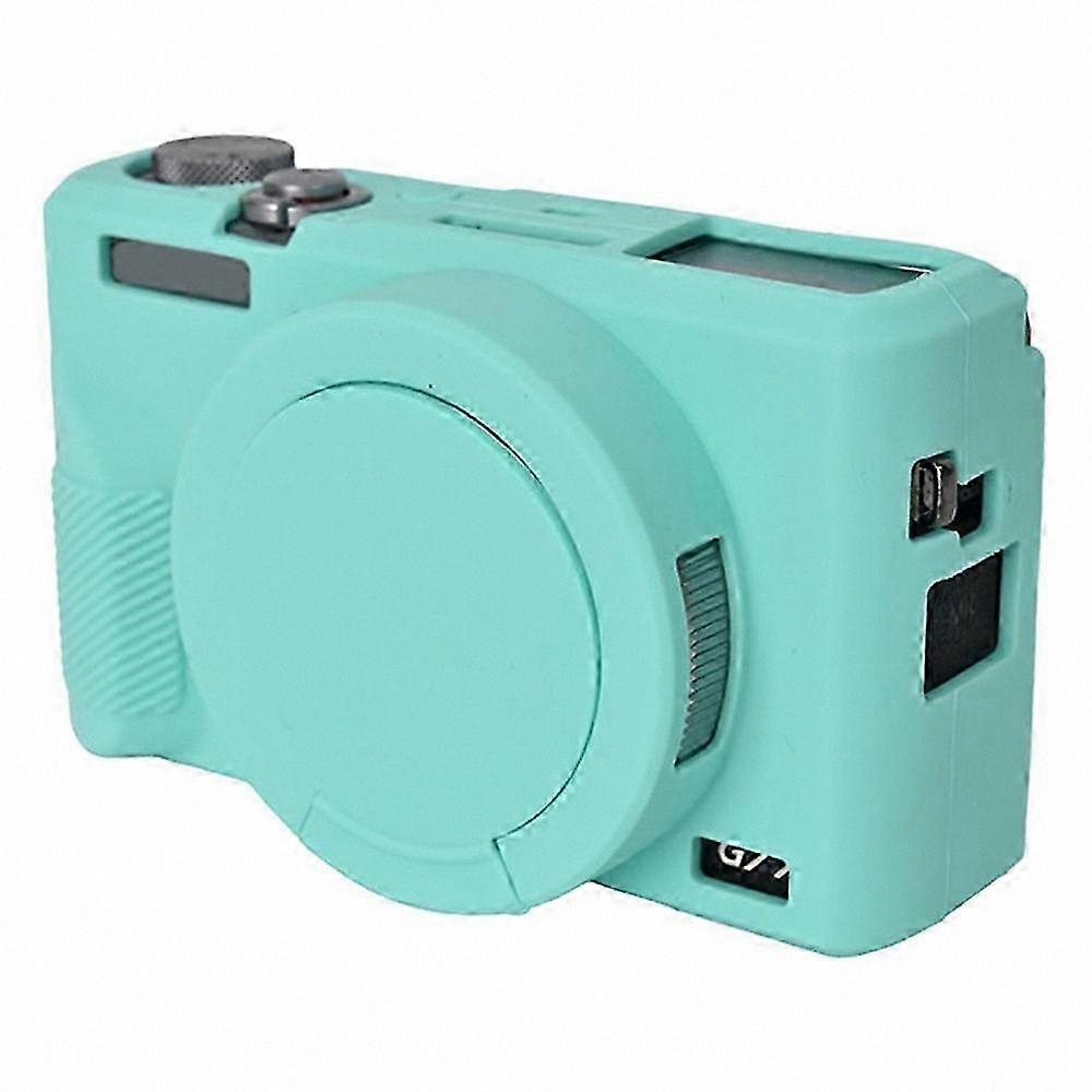 Silicone Protective Case for G7 X Mark III Camera - Dust-Proof Cover, Grey