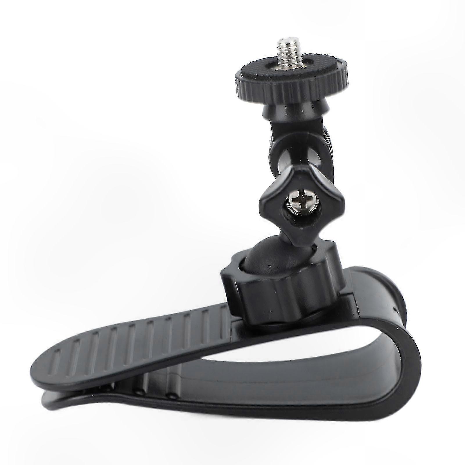 Car Sun Visor Mount Holder Suitable for Action Cameras, Vehicle Sun Visor Clip for Secure Camera Mounting