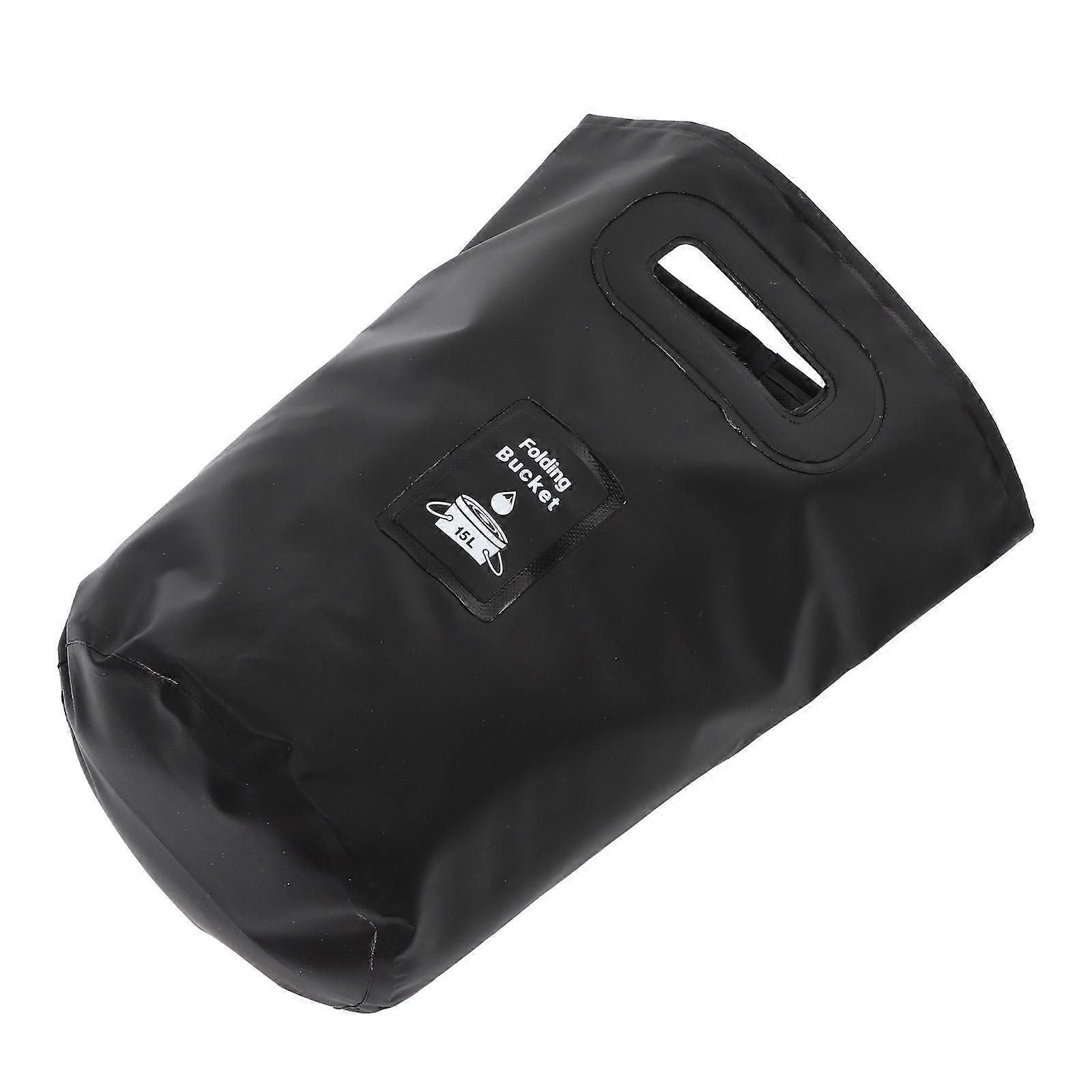 Collapsible Water Bucket Pvc Material for Camping and Fishing Storage 1Set