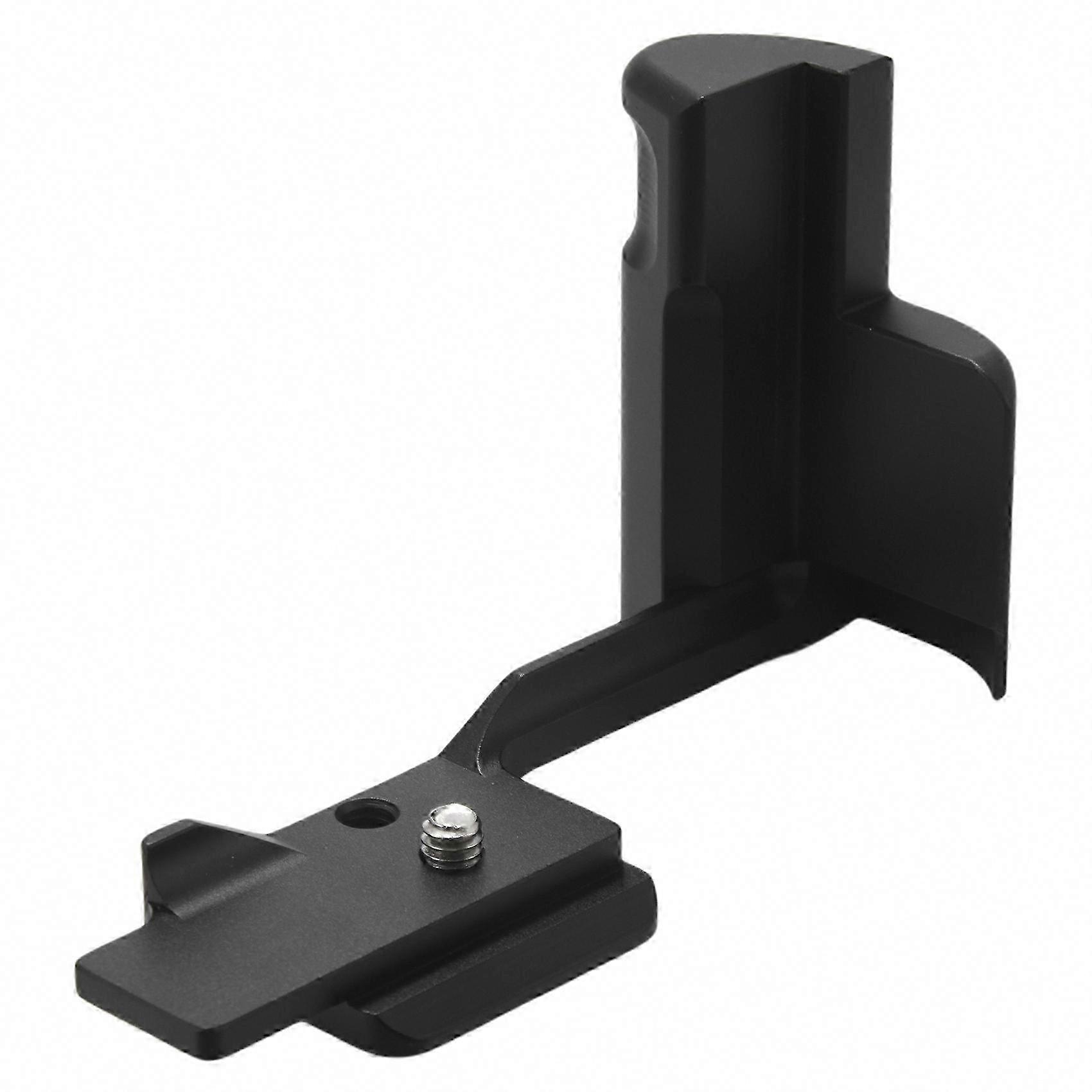 L-Shaped Quick Release Plate Bracket Hand Grip with 1/4 Screw Hole for Mirrorless Camera