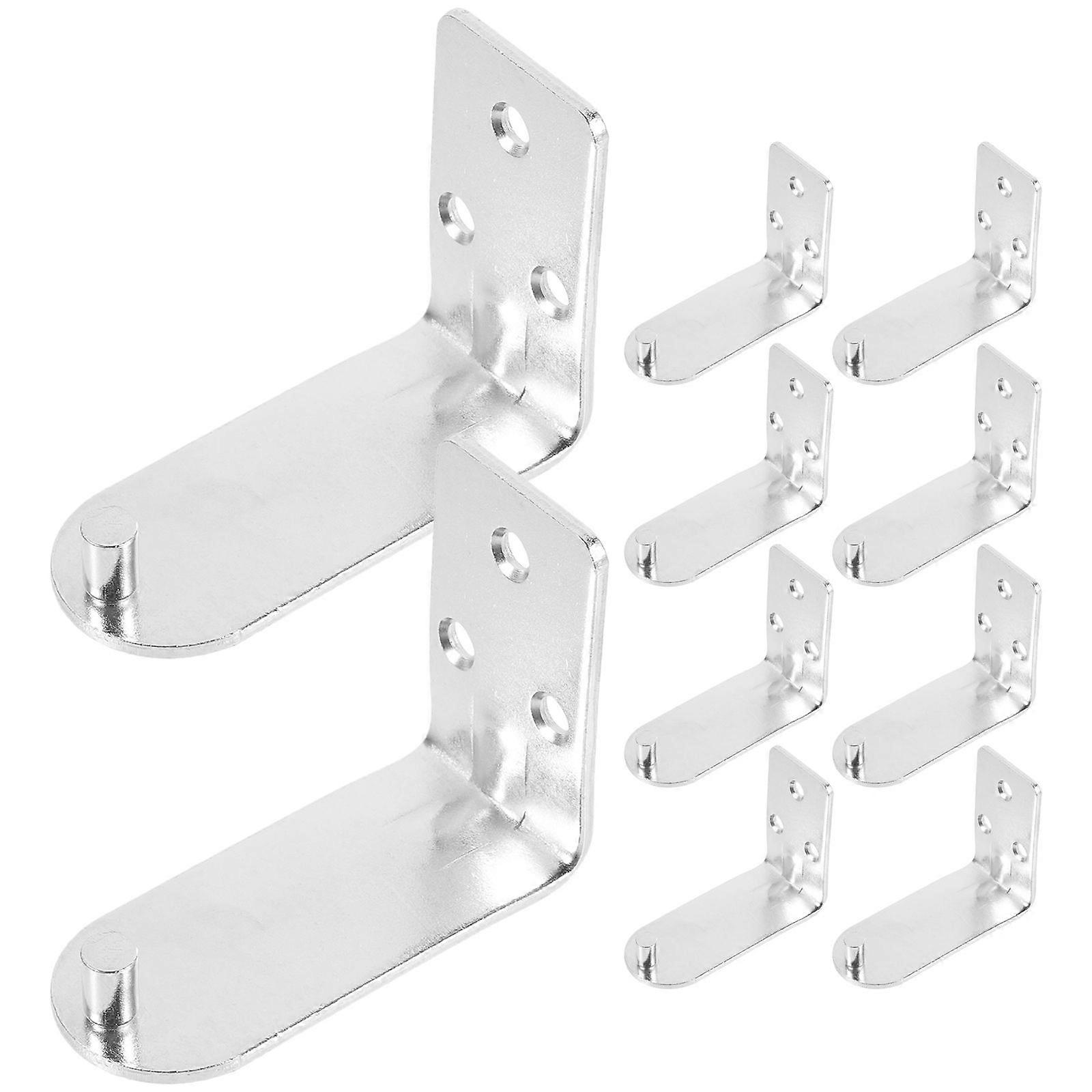 10 pcs extincteur support mural en forme de L en métal extincteur support support