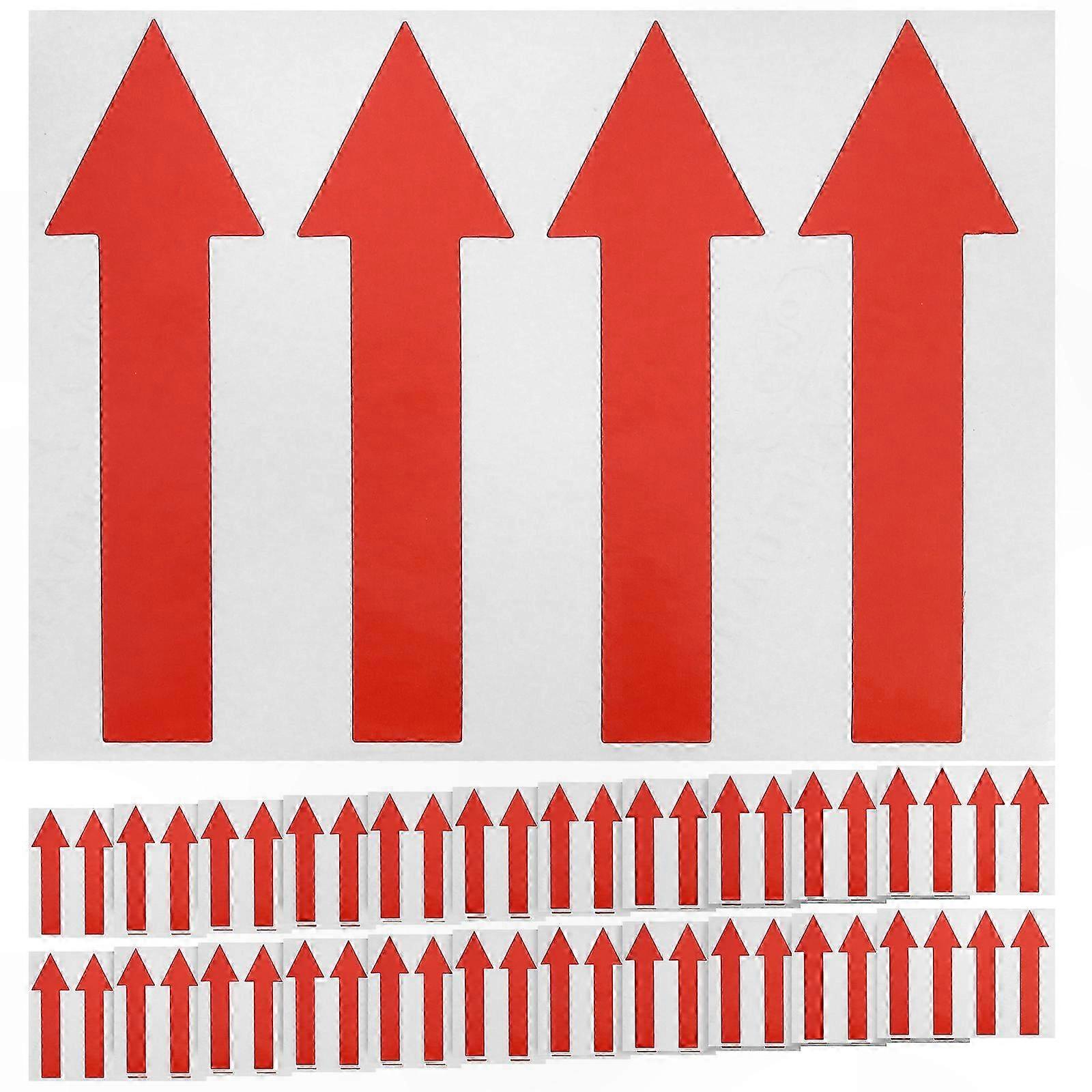 100 Adhesive Arrow Markers for Directional Signage and Labeling Solutions