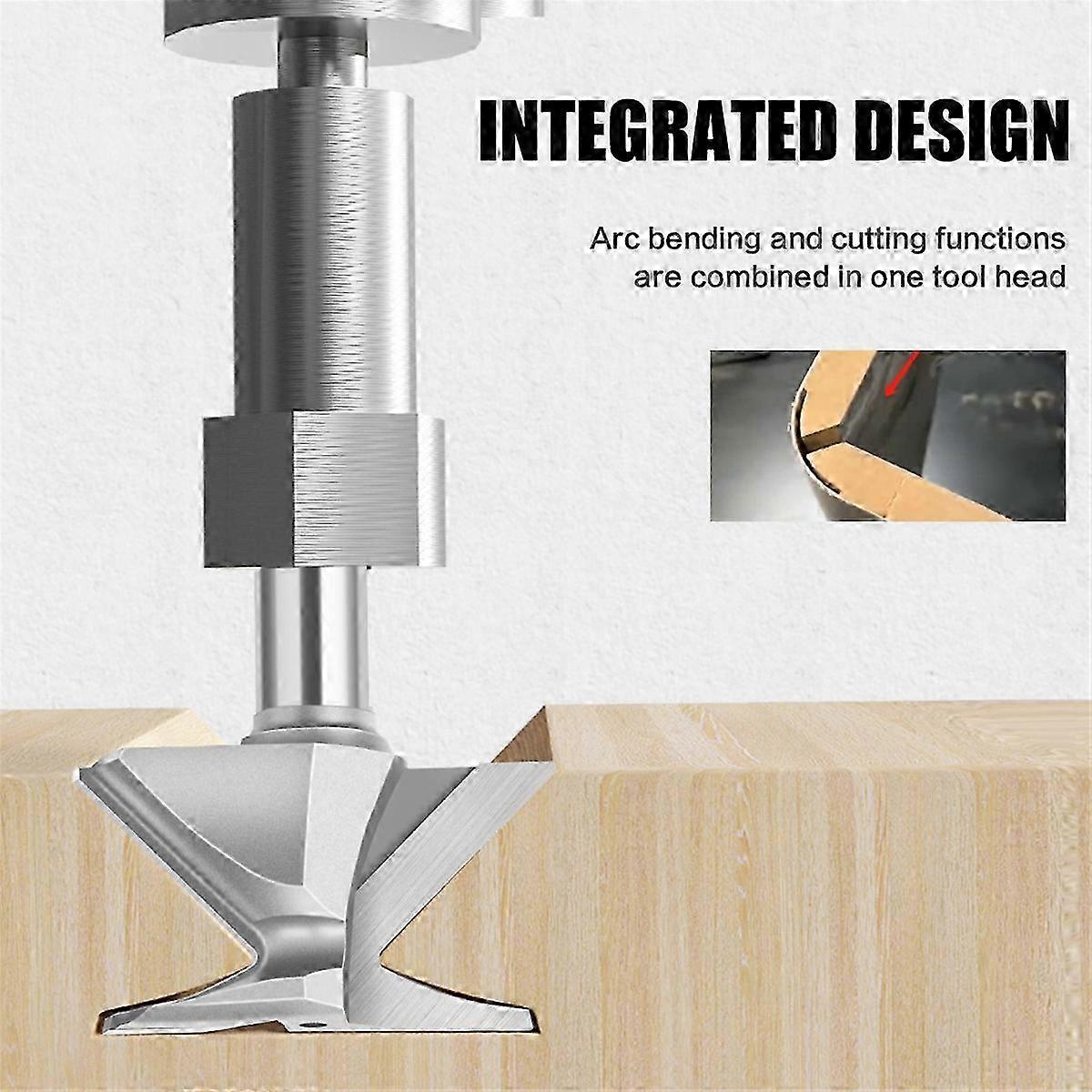 Arc Bending Integrated Router Bit Forming Tool 1/2XR10
