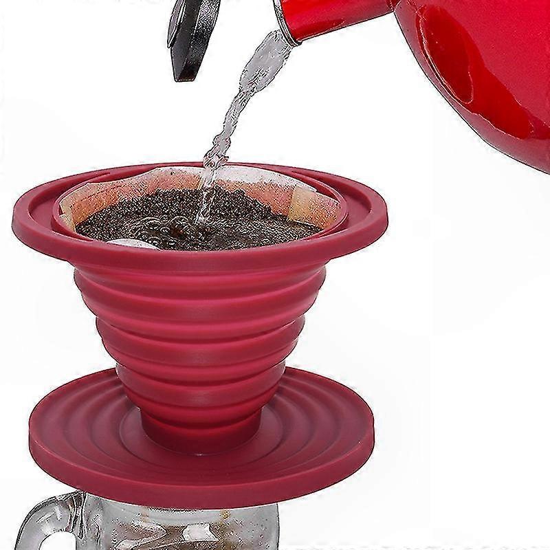 Collapsible Coffee Filter for Home, Travel, Camping & Office - Reusable & Portable Dripper Solution