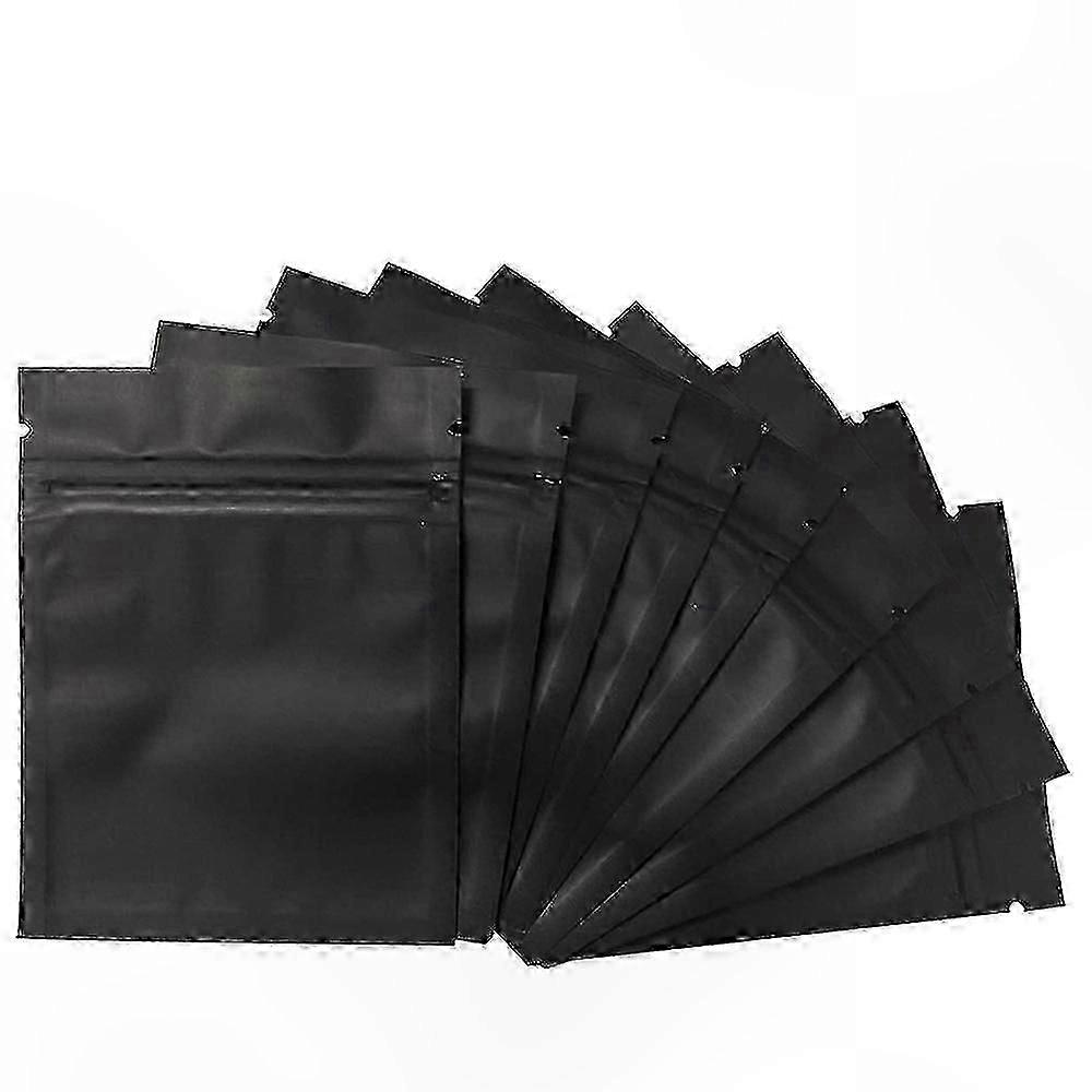 100 Count Resealable Mylar Pouches 3x4 Inches for Scent-Free Storage with Zipper Seal