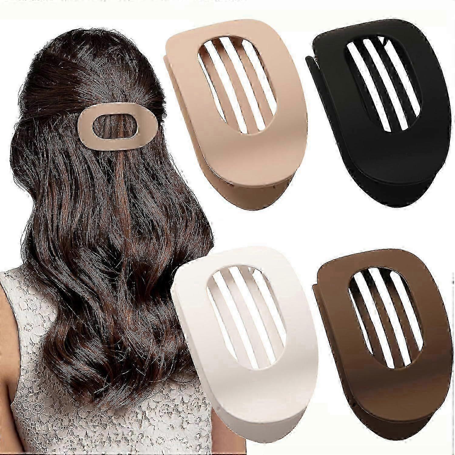 Pinces à cheveux confortables pour les femmes rondes poser