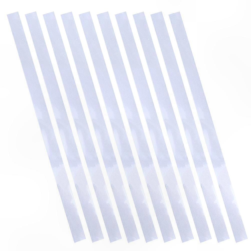 Reflective Sticker Tape for Speed and Distance Measurement Tools Silver 10 Pack 20x1x0.1cm