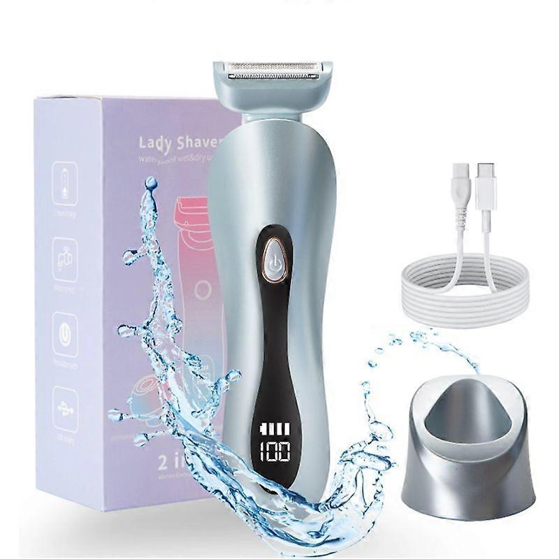 Electric Shaver Suitable for Full Body Use for Men and Women(Blue)