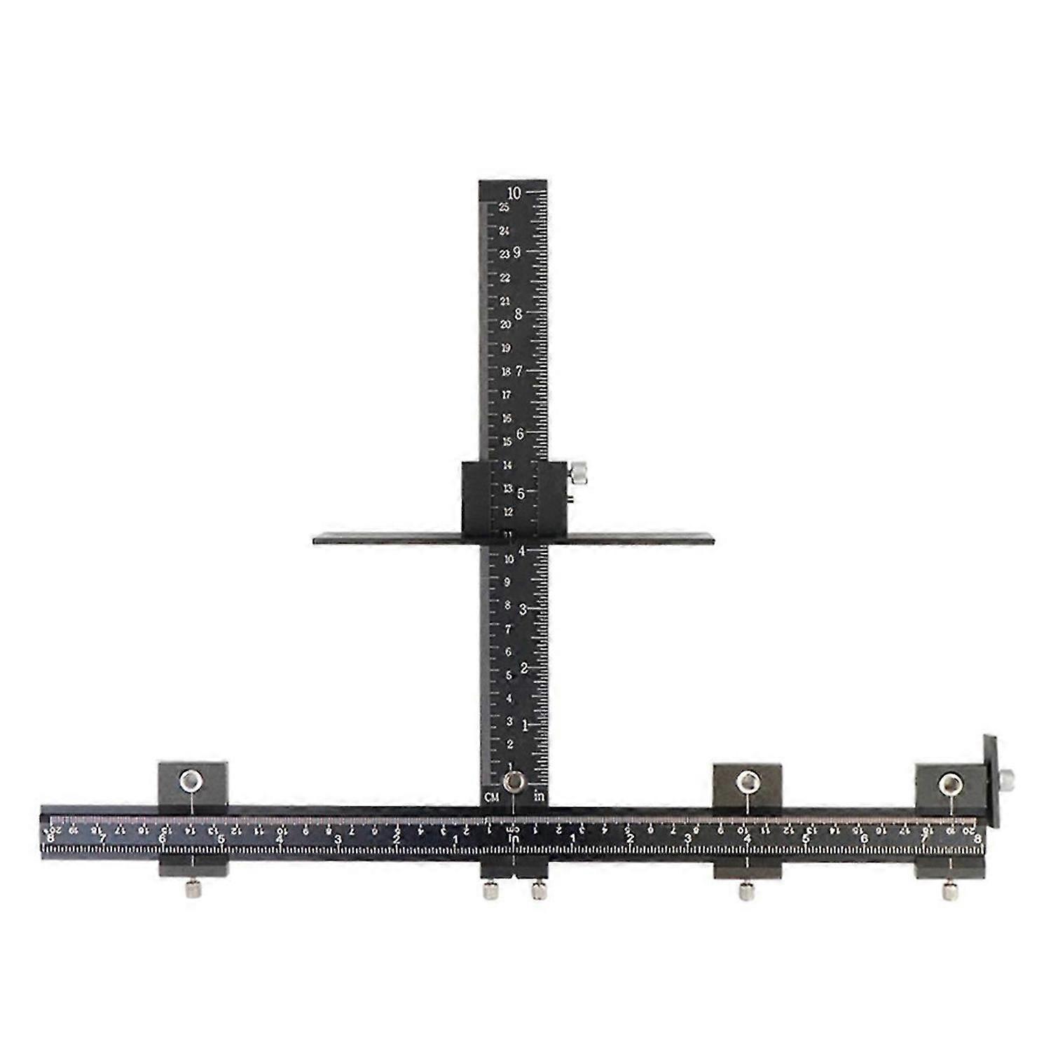 Handle Punch Locator Cabinet Door Punch Handle Drill Guide Locator,A