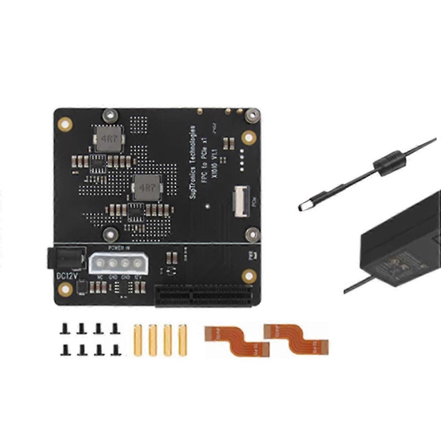 X1010 Expansion Board PCIe FFC Connector to Standard Board EU PLUG
