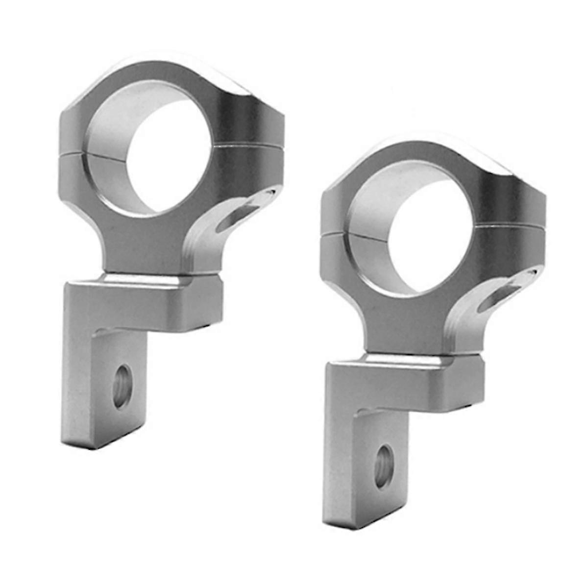 2Pcs Motorcycle LED Auxiliary Fog Light Bracket Bumper Spotlight Bracket for R1250GS R1200GS ADV