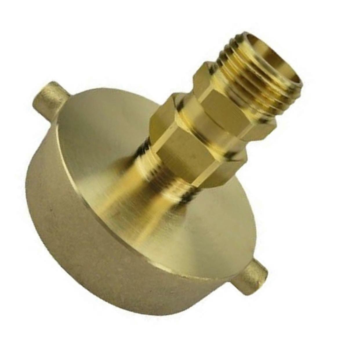 Raccord de bouche d’incendie en laiton 2-1/2 pouce femelle x 3/4 pouce GHT adaptateur de tuyau mâle, construction pour sapin