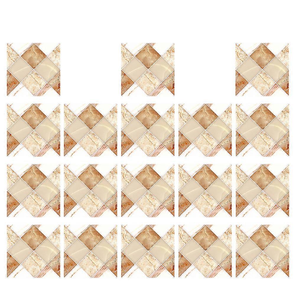 Tile Sticker Imitation Tile Sticker for Kitchen Decoration 18Pcs Self-Adhesive