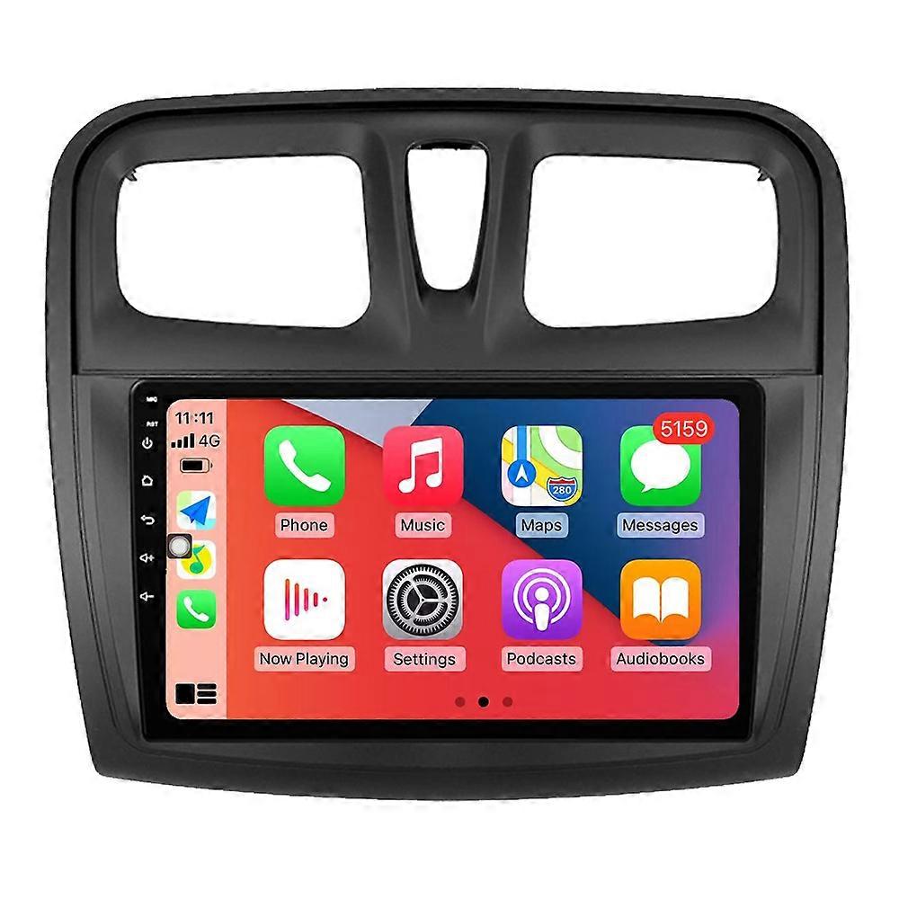 Car Multimedia Player For Renault Logan 2 2012 - 2022 Sandero 2 2013 - 2022 CarPlay Android Auto Stereo Radio GPS Navigation Autoradio Bluetooth