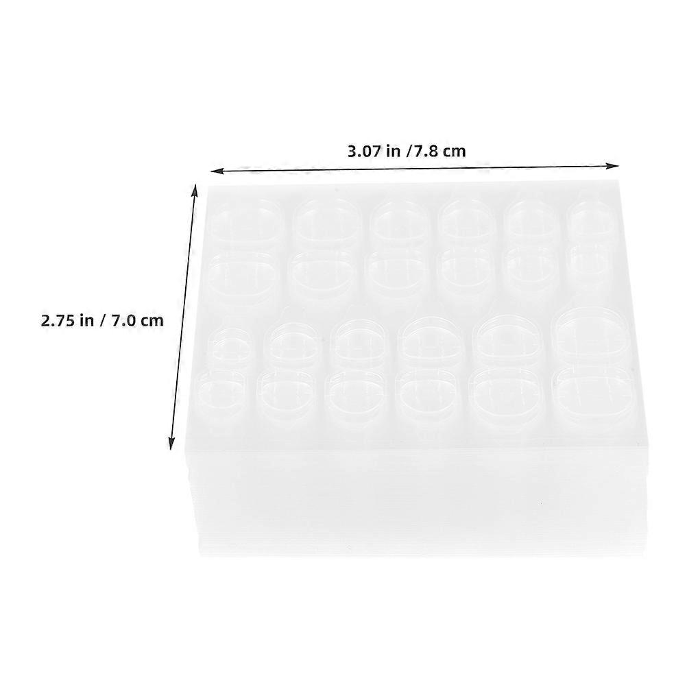 Nail Glue Sticker Double-Sided Adhesive for Artificial Nails Transparent Soft Gel Waterproof 100sheets