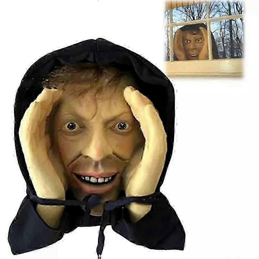 Halloween Clown Stickers for Indoor and Outdoor Windows, Scary Decorations for Holiday Festivities