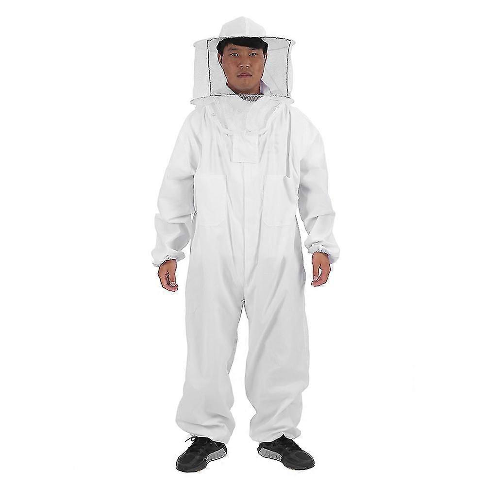 Professional Beekeeping Protective Equipment Bee Keeping Full Body Beekeeper Suit Hat L