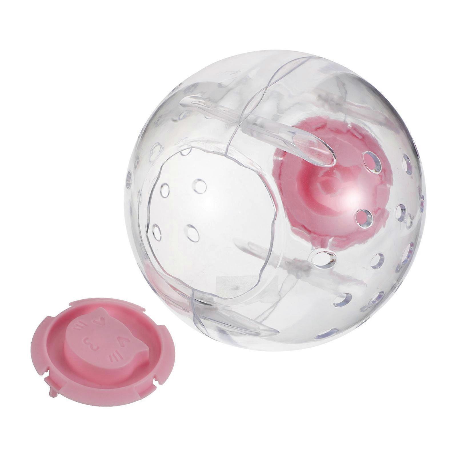 Hamster Accessories For Cages Hamster Running Wheel Small Pet Prevent Escape Pink Color Exercise 1Pack