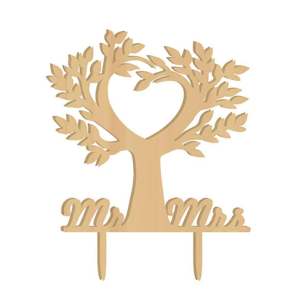 Wood Wedding Cake Decorations Bird Tree for Cake Decoration