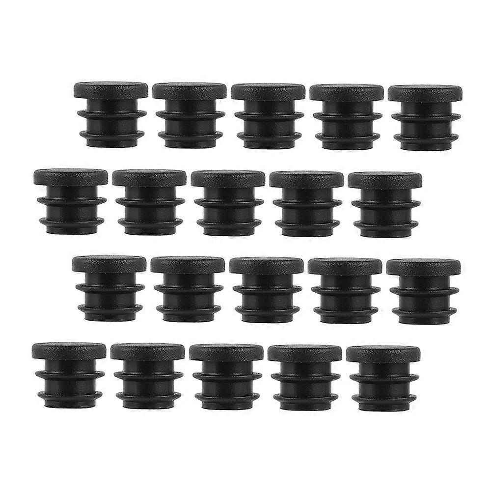 Plastic Round Plugs for Home Use 100Pcs Durable Inner Pipe Plugs