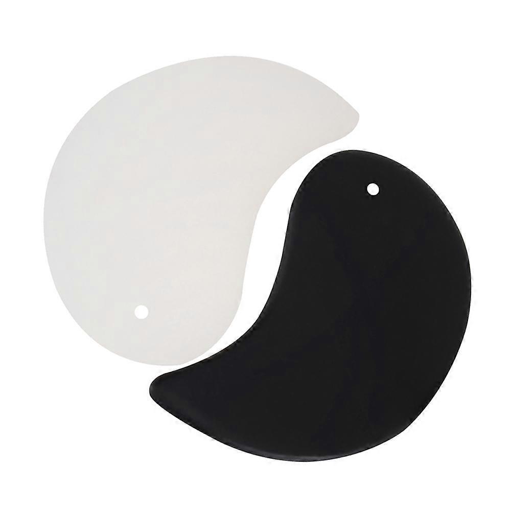 Unique Gua Sha Boards Bianstone Massage Scraping Tools for Relaxation 2Pairs