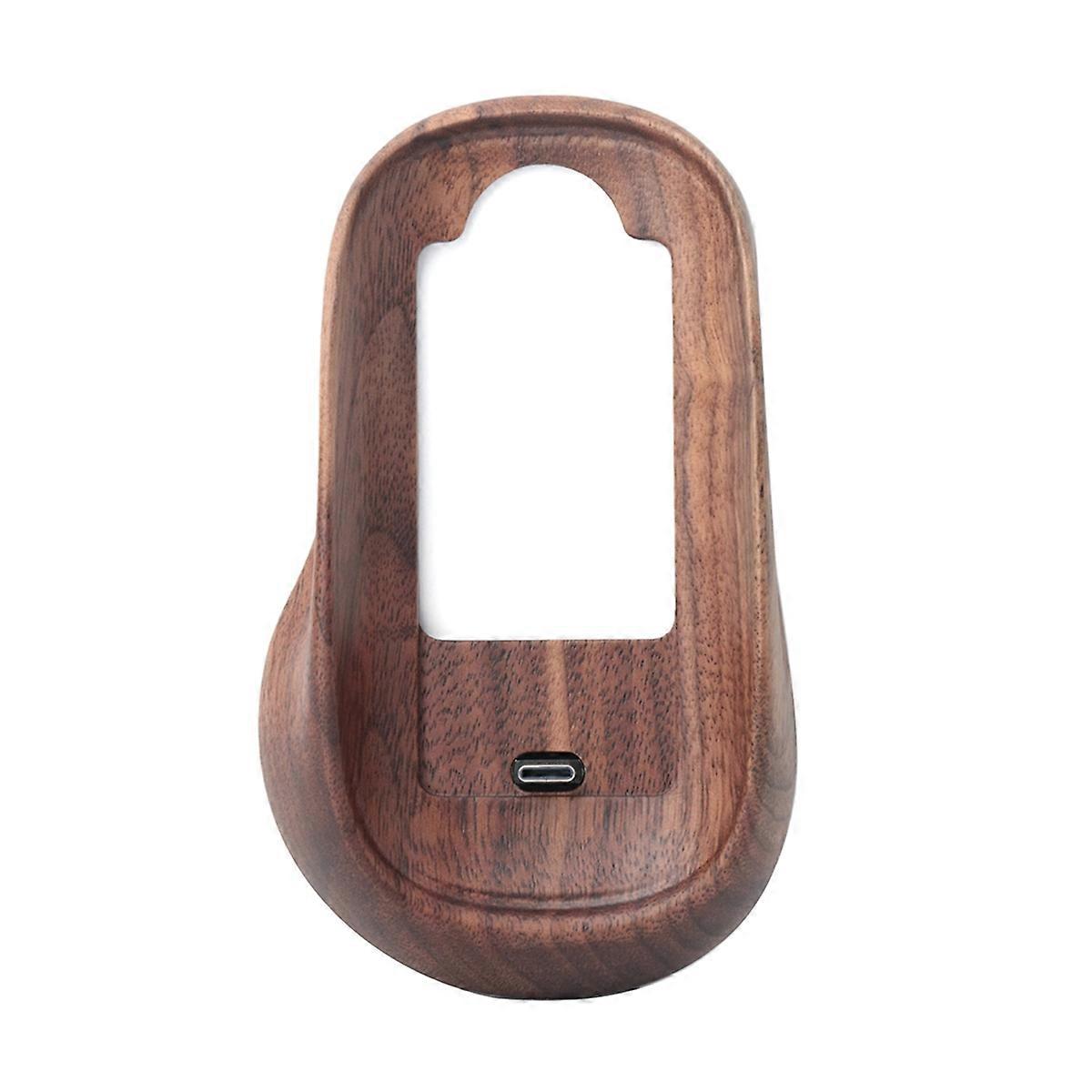 Type-C for Mouse Case Magic Mouse Solid Wood Base Computer Accessories Heightening Base Walnut Wood