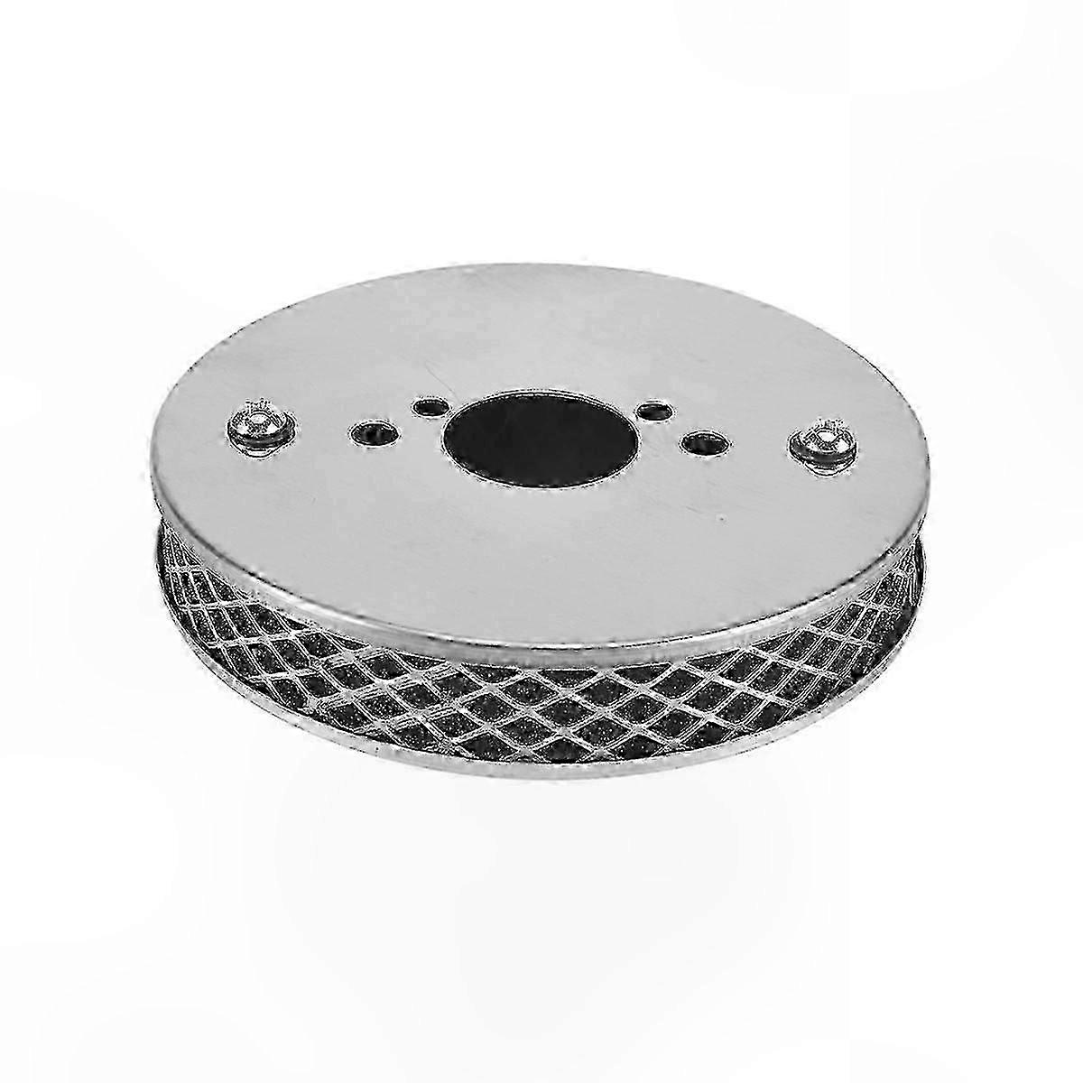 Filtre à air à haut débit d’air de voiture Chrome Pancake pour tous les carburateurs SU HS2 de 1,25 pouce 14X3cm