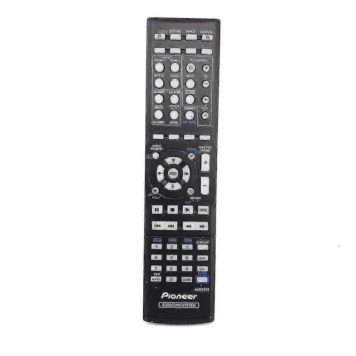 Axd7578 Replacement For Pioneer Av Receiver Surround System Remote Control