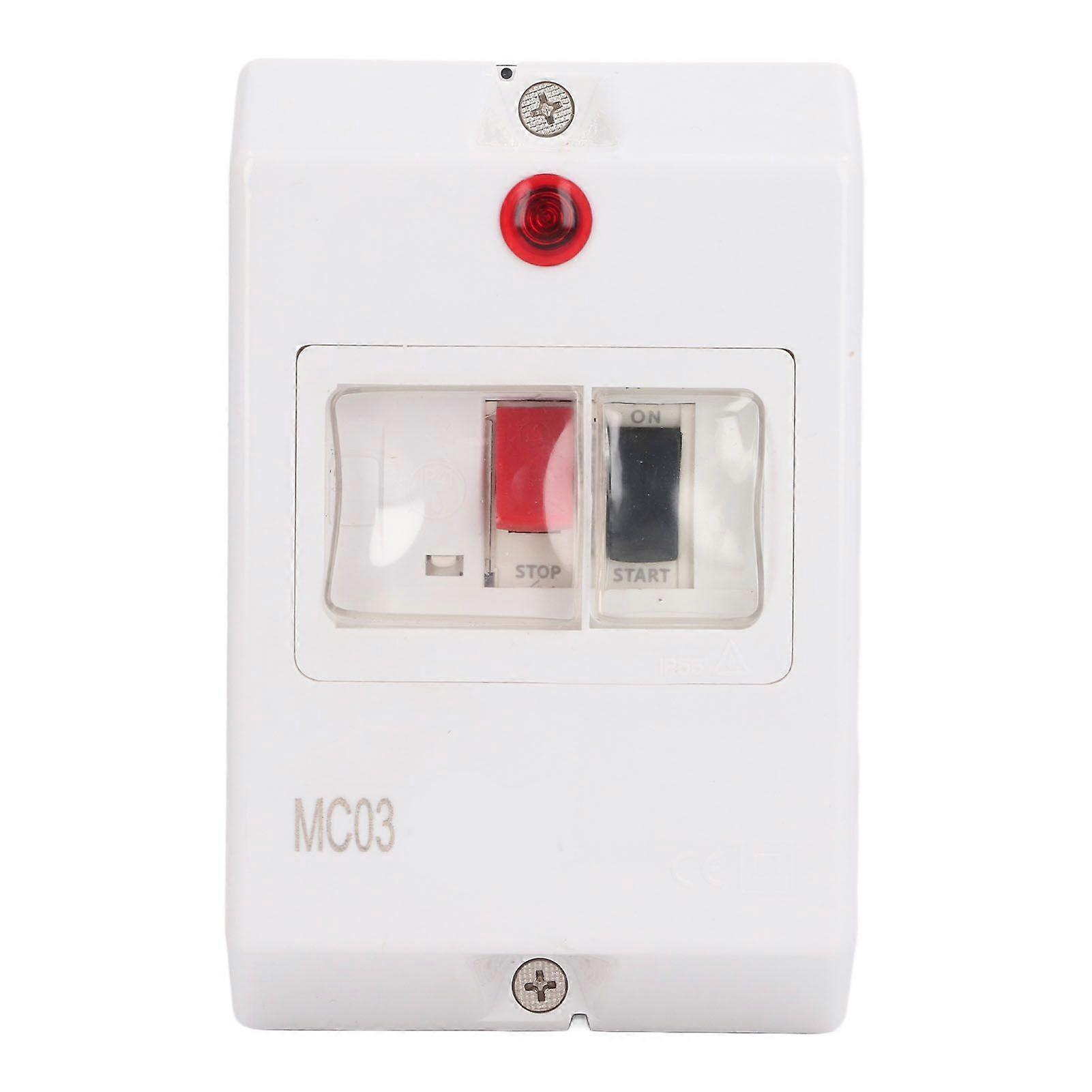 Motor Circuit Breaker Waterproof Motor Safety Switch for Resistive Capacitive Inductive Load 1.62.5A 690V