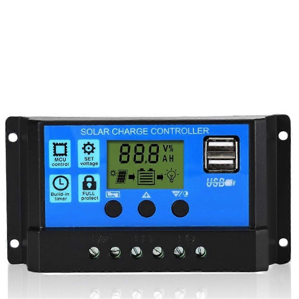 10-60A controller auto focus and MPPT solar panel regulator charging control